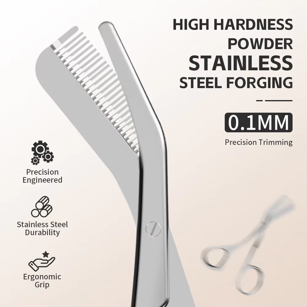 Mens Grooming Kit Gift - مجموعة واحدة من أدوات تجميل الحواجب،