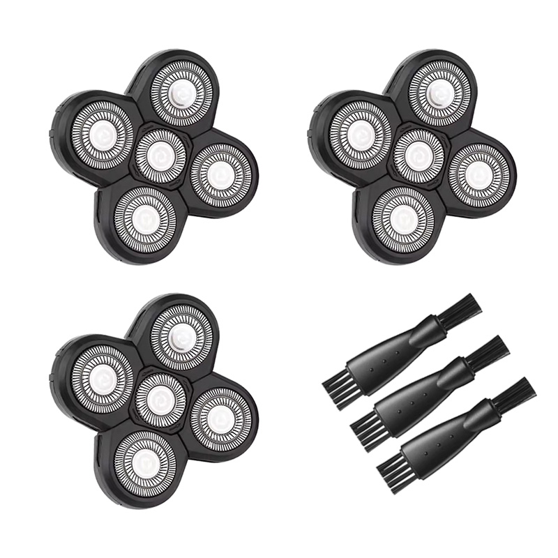 Men'S Grooming Trimmer - رأس دوار بخمس شفرات لماكينة حلاقة