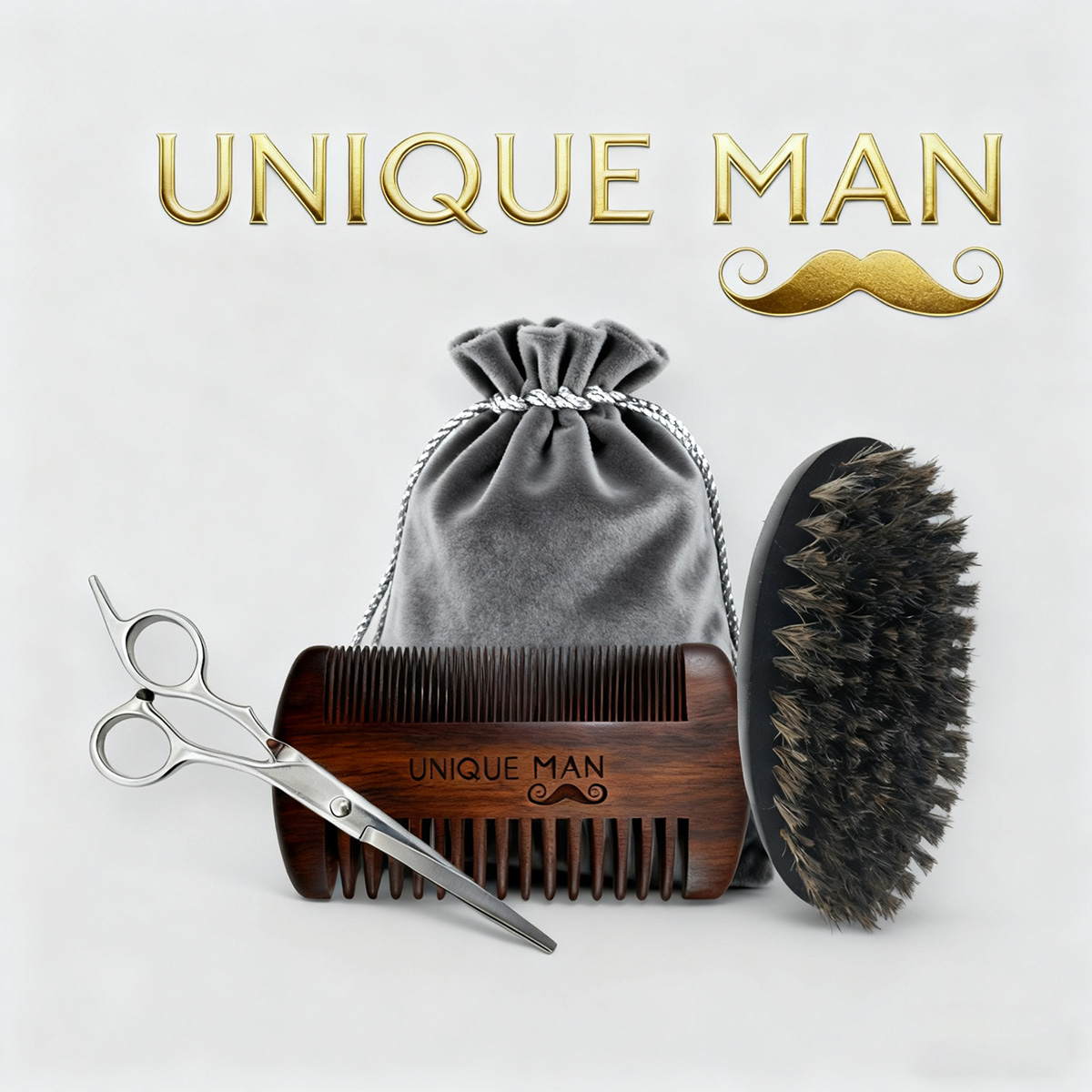Shaving Brush Set - مجموعة اللحية الرجالية الفريدة من نوعها،