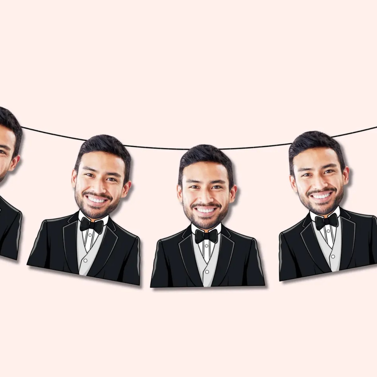 Men'S Grooming House - لافتة وجه العريس | زينة حفلة