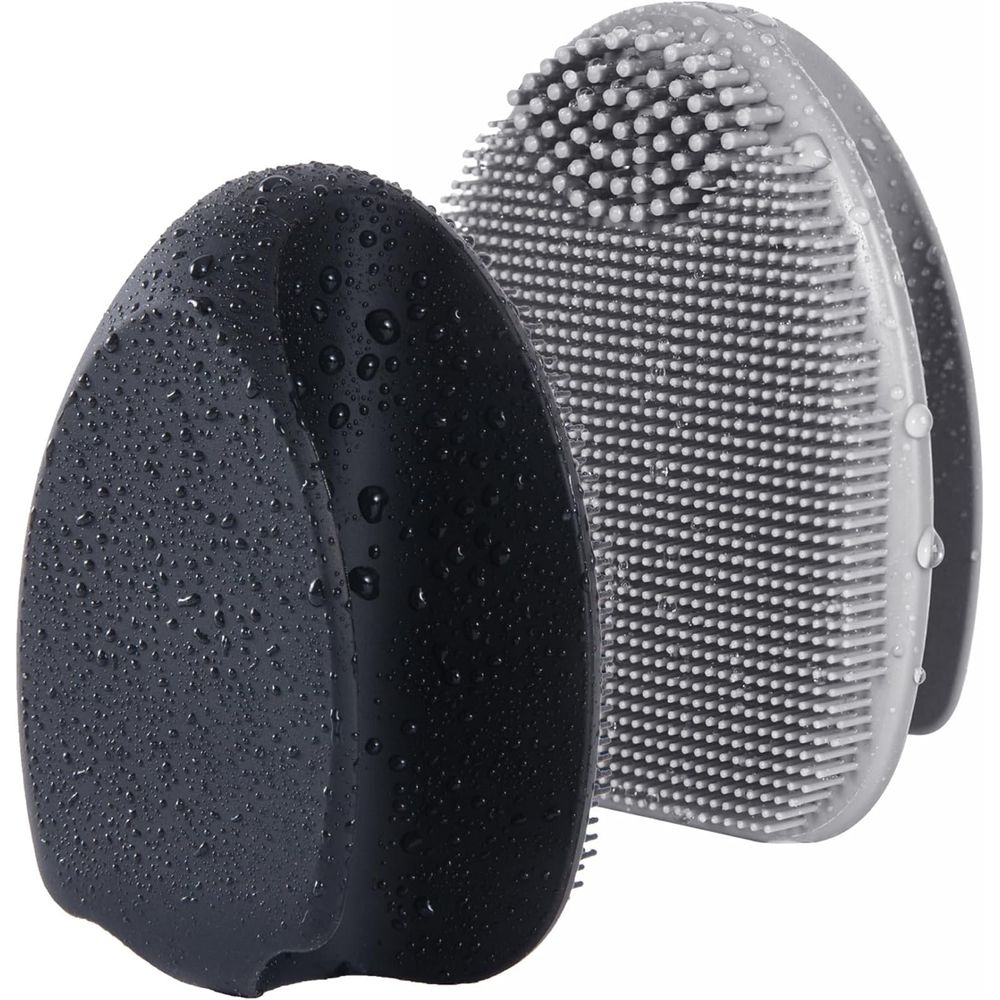 فرشاة تنظيف سيليكون للتقشير وا - مراجعة Exfoliating Scrub Mens وسعره