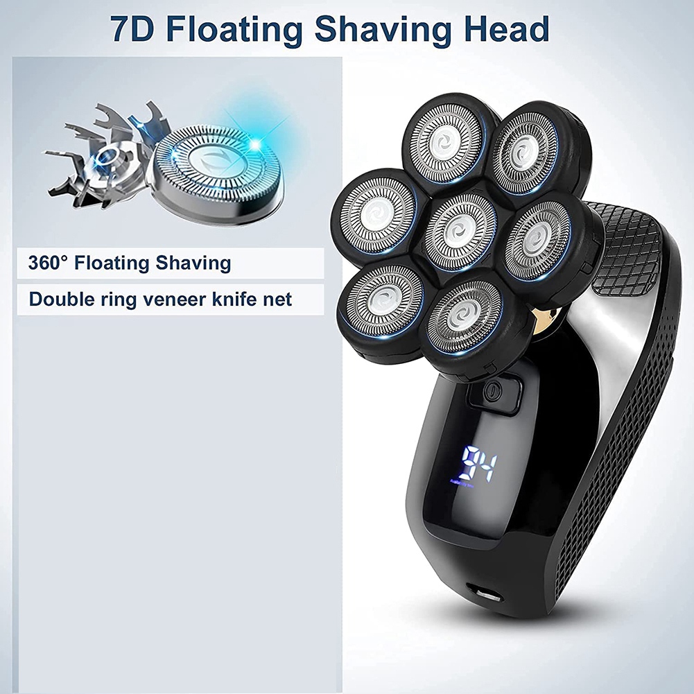 ماكينة حلاقة كهربائية A66Z 7D  - مراجعة Men'S Grooming Razor Kit وسعره