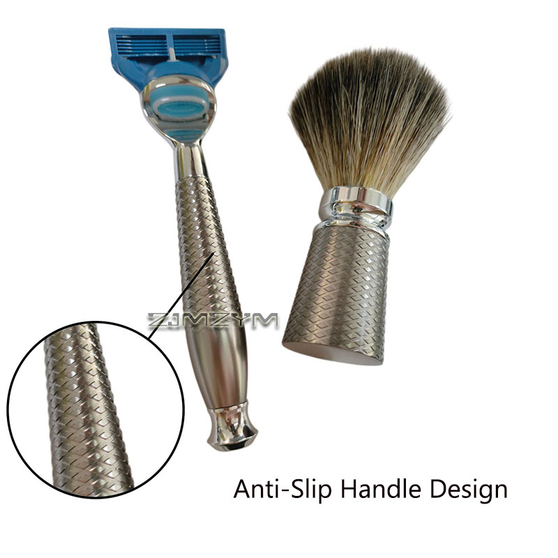 مجموعة حلاقة للرجال مكونة من 4 - مراجعة Shaving Brush Set وسعره