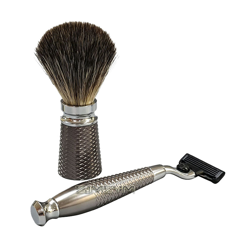 مجموعة حلاقة للرجال مكونة من 4 - مراجعة Shaving Brush Set وسعره