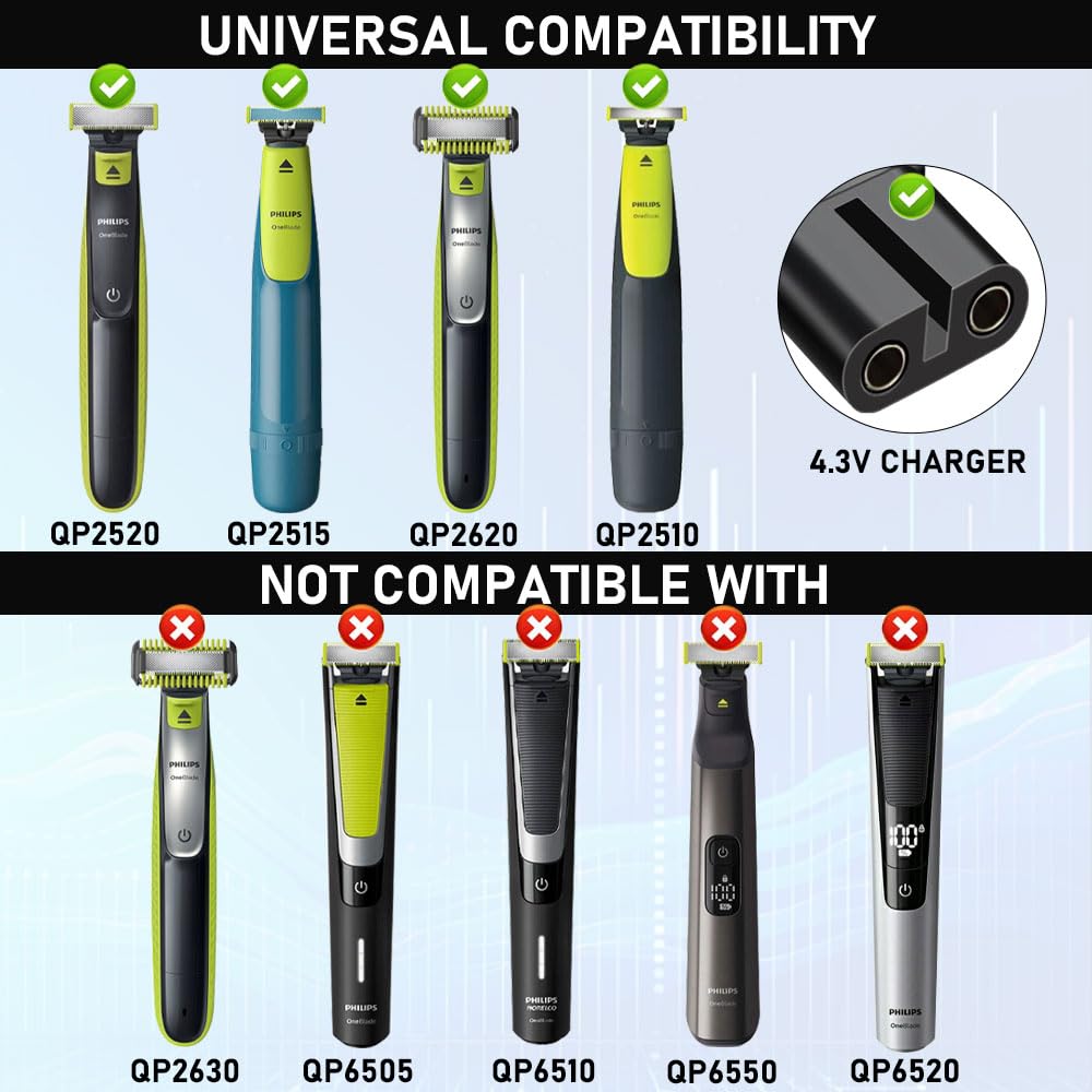 محول شاحن ماكينة حلاقة من نوع  - مراجعة Men'S Grooming Trimmer وسعره