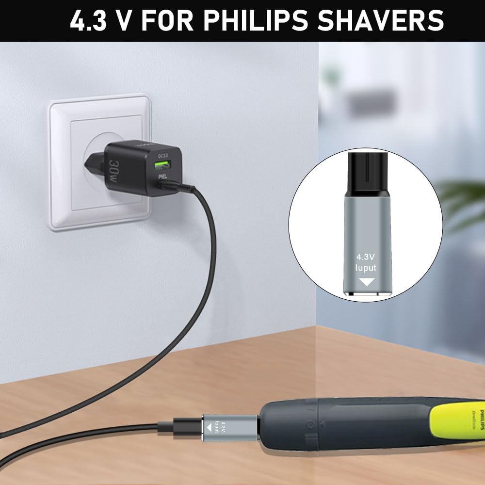 محول شاحن ماكينة حلاقة من نوع  - مراجعة Men'S Grooming Trimmer وسعره