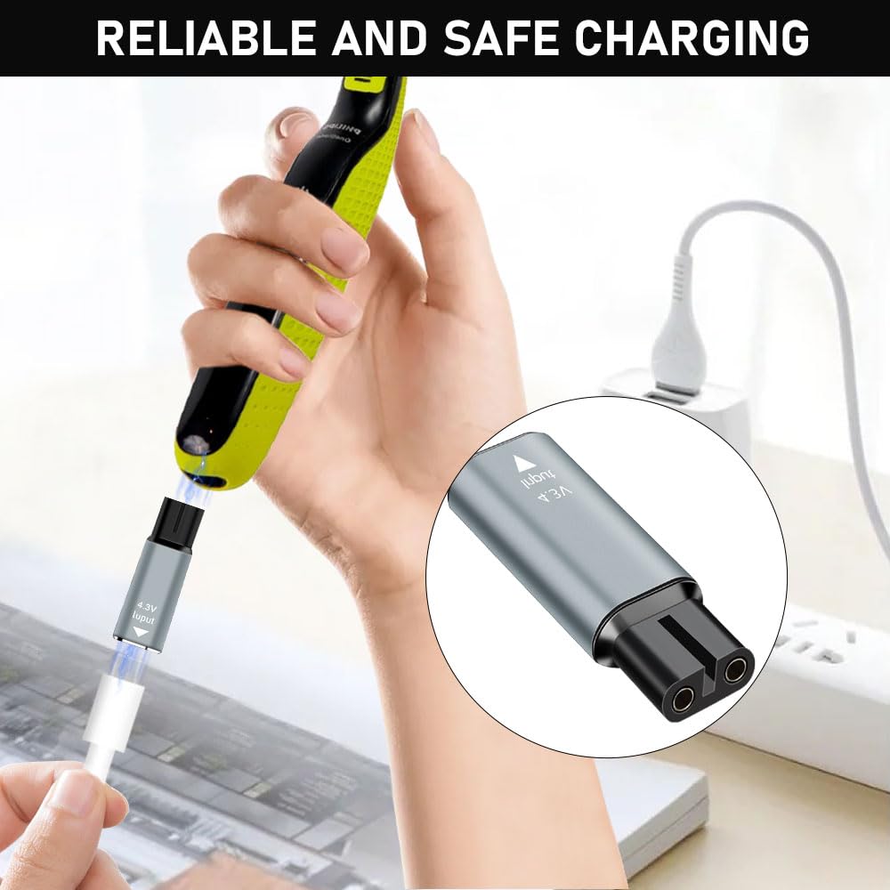 محول شاحن ماكينة حلاقة من نوع  - مراجعة Men'S Grooming Trimmer وسعره