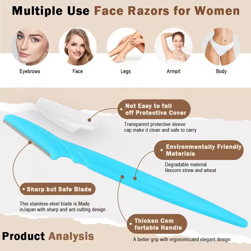شفرة حلاقة للحواجب والوجه للنس - مراجعة Men'S Grooming Trimmer وسعره