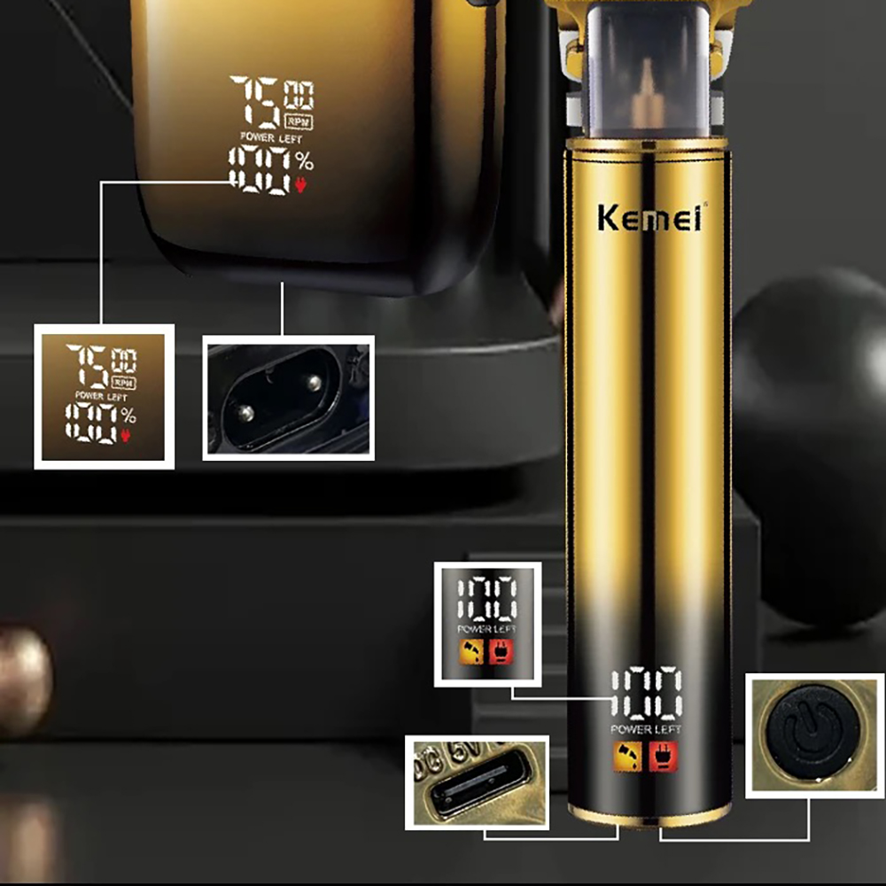 Kemei الشعر المتقلب الحلاقة ال - مراجعة Men'S Grooming Razor Kit وسعره