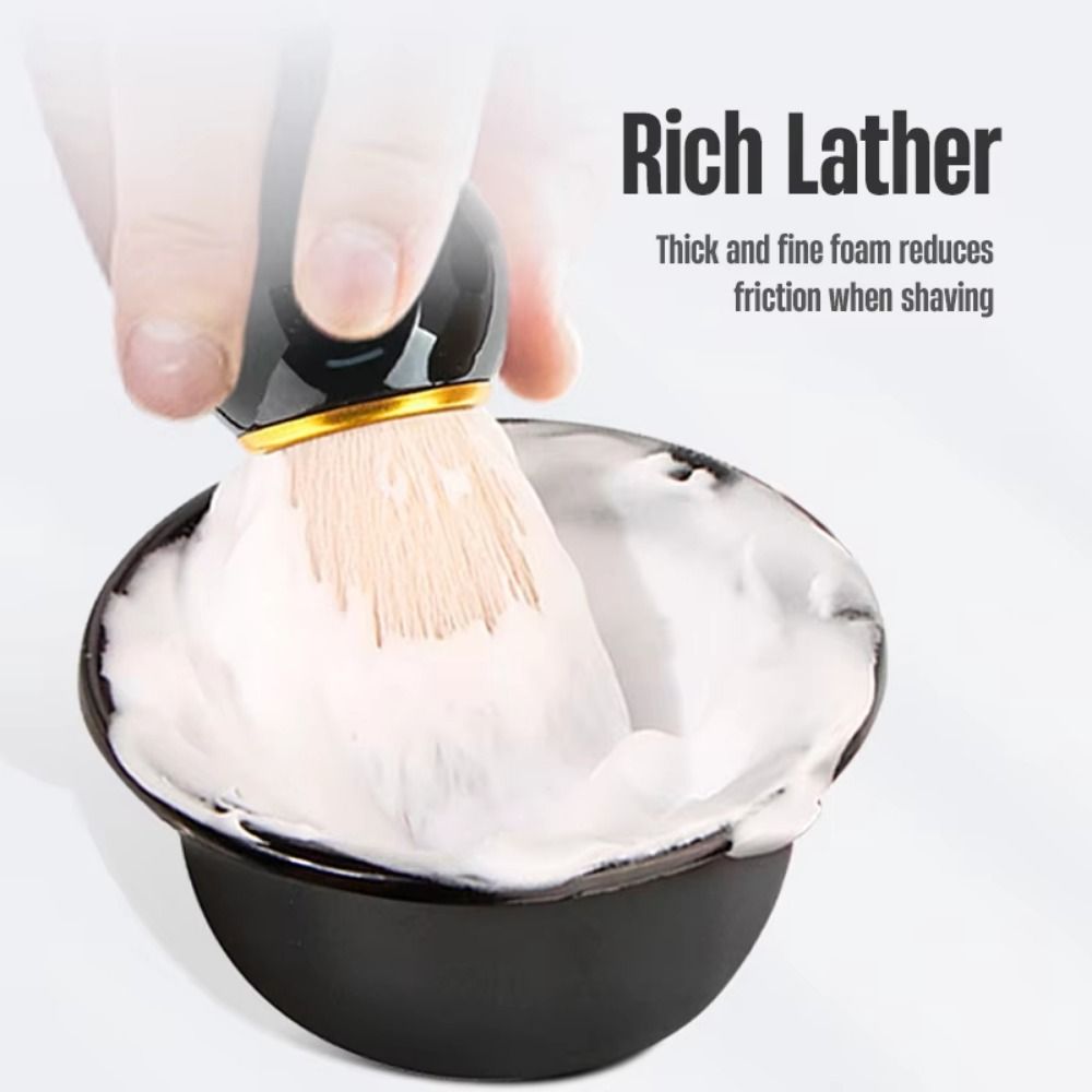 طقم فرشاة حلاقة 3 في 1، وعاء ح - مراجعة Shaving Brush Set وسعره