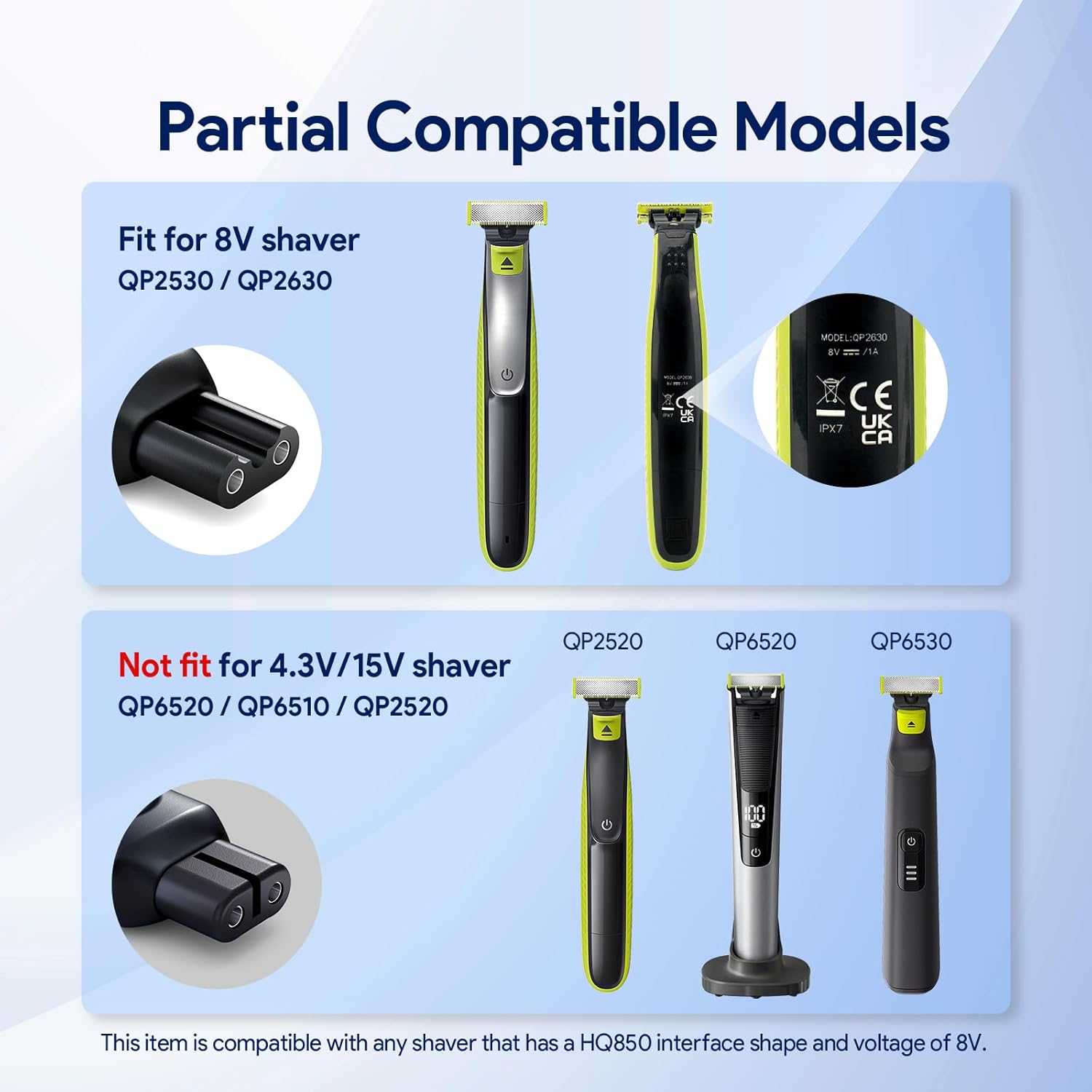 محول شحن ماكينة حلاقة 8 فولت H - مراجعة Men'S Grooming Trimmer وسعره