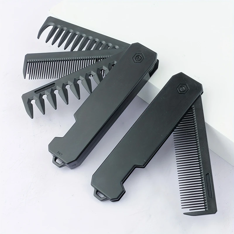 مشط لحية قابل للطي 3 في 1 للرج - مراجعة Mens Grooming Kit Gift وسعره