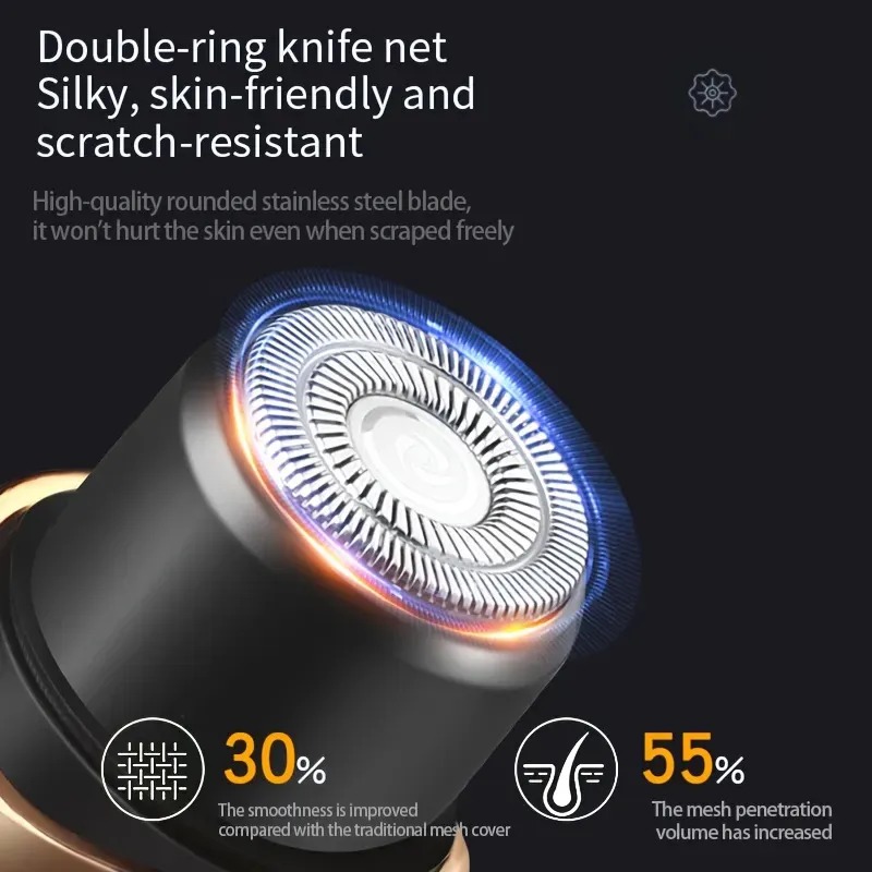 جهاز تشذيب كهربائي 3 في 1 للرج - مراجعة Men'S Grooming Razor Kit وسعره