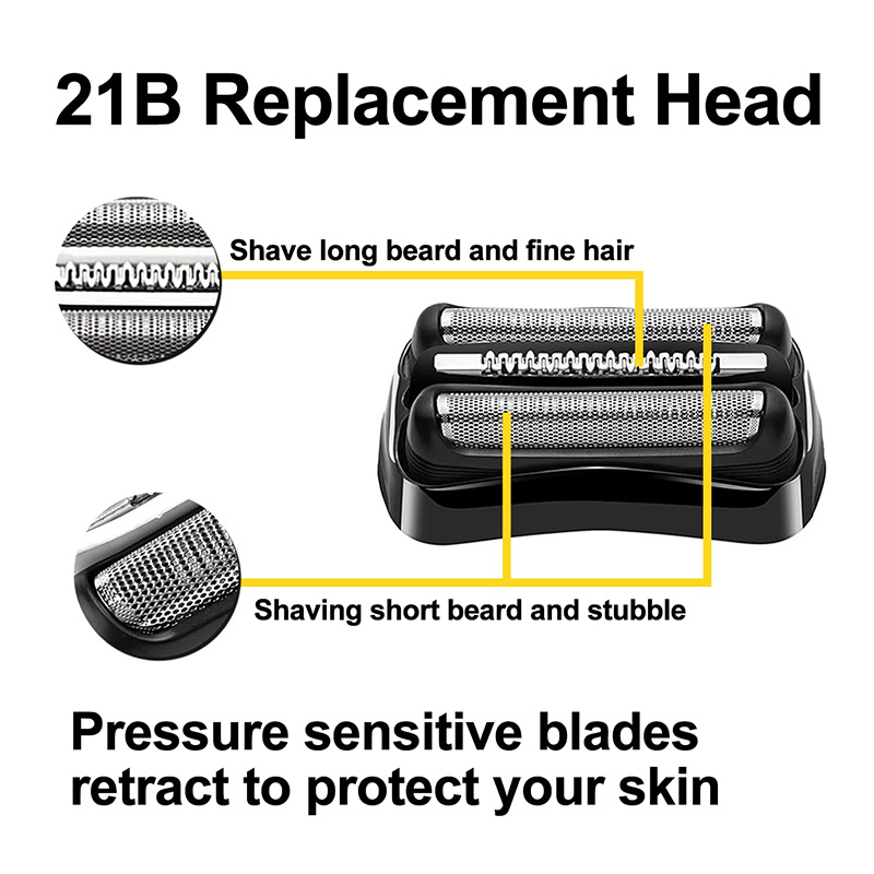 21B لشفرات ماكينة الحلاقة الكه - مراجعة Men'S Grooming Trimmer وسعره