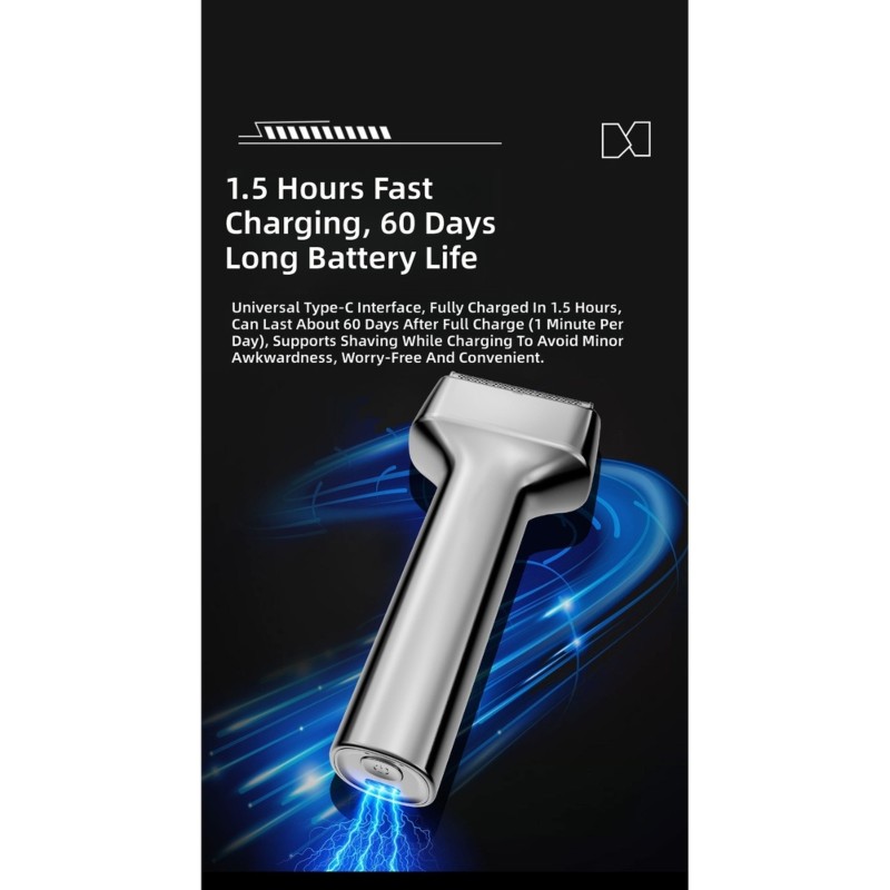 ماكينة حلاقة كهربائية قابلة لإ - مراجعة Men'S Grooming Razor Kit وسعره
